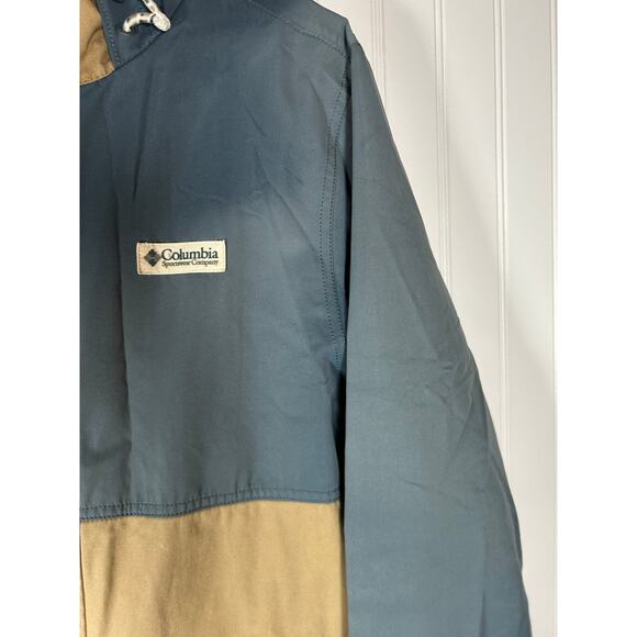 Columbia Jacket Men Full Zip Hood Omni Tech Interchange Shell Coat colour fade M - Picture 2 of 14